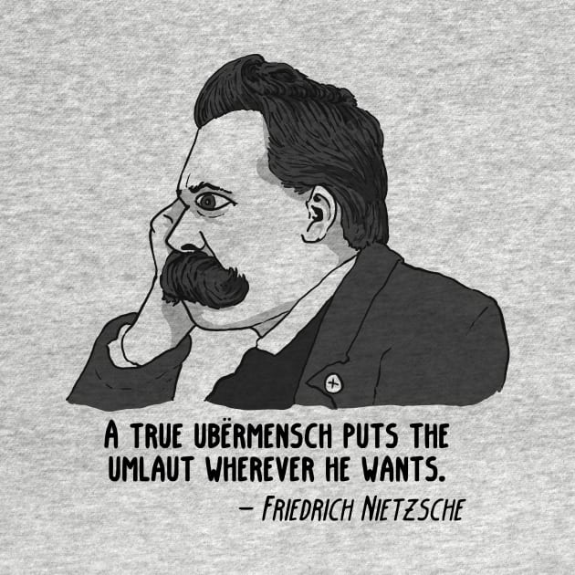 Nietzsche Umlaut by ExistentialComics